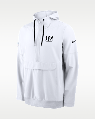 Cincinnati Bengals Alt Anorak Men's Nike NFL 1/2-Zip Hooded Jacket